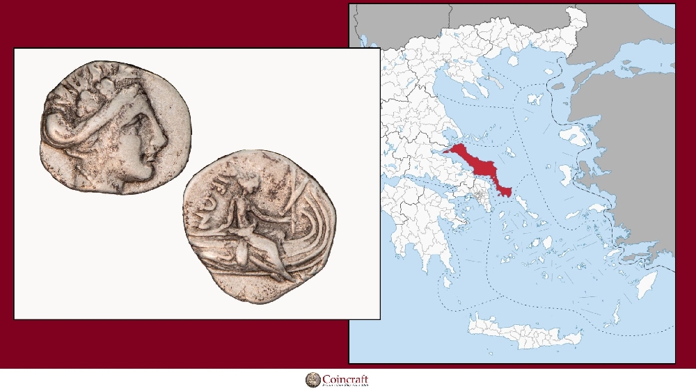 Tetrobol dedicated to Histiaia - Coincraft